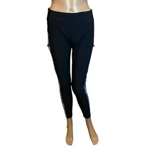 Magellan Active Performance Leggings Mossy Oak Blue Water Side Panels Medium EUC